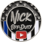 Nick Off Duty Challenge Coin