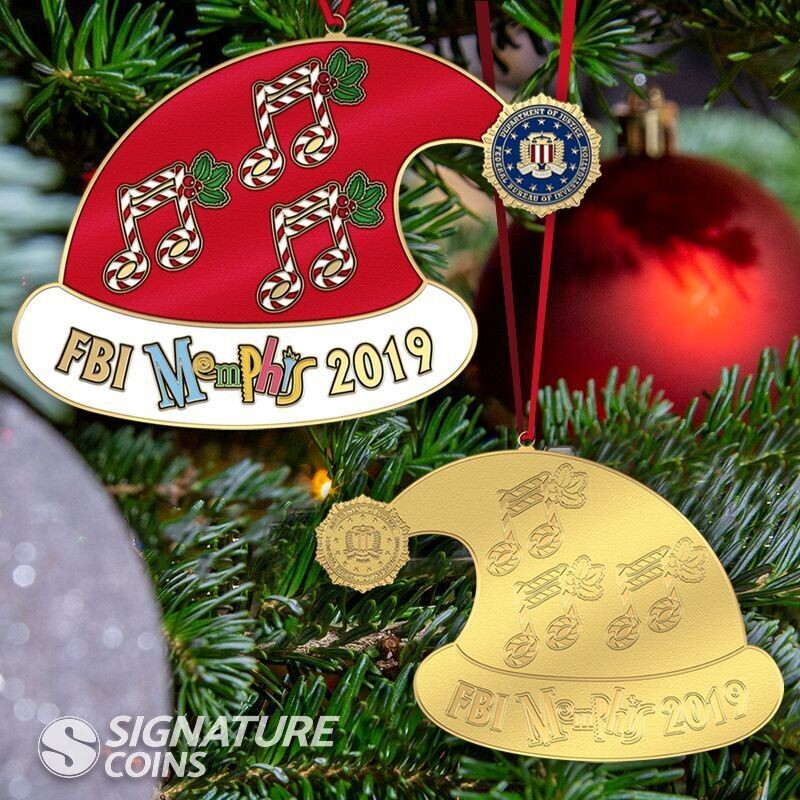 Custom Christmas ornament metal design