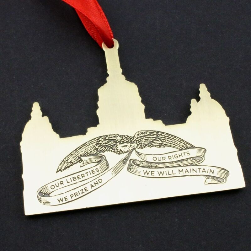 Custom ornament one side color