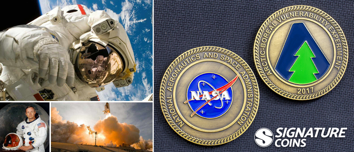 NASA Oversized Challenge Coin