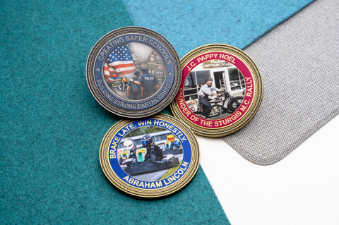 No Minimum Custom Coins