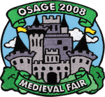 Osage Medieval Fair Castle Patch
