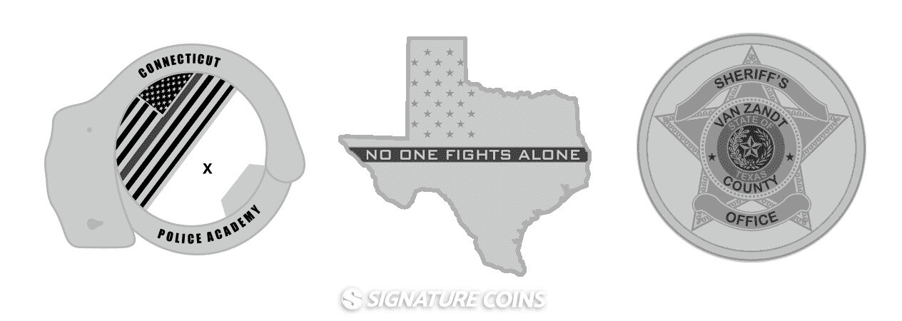 Decide on a shape for your coins.