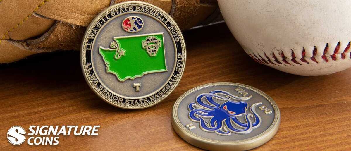 Little League Baseball and Softball Coins